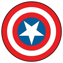 Dibujos para colorear Captain America