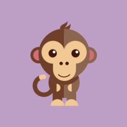 Dibujos para colorear Monos