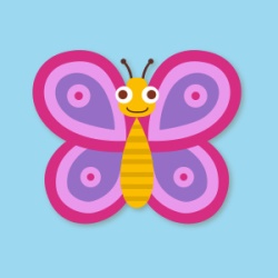 Dibujos para colorear Mariposas