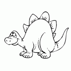 Dibujo para colorear Dinosaurio