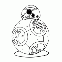 Dibujo para colorear BB-8