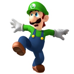 Dibujos para colorear Luigi