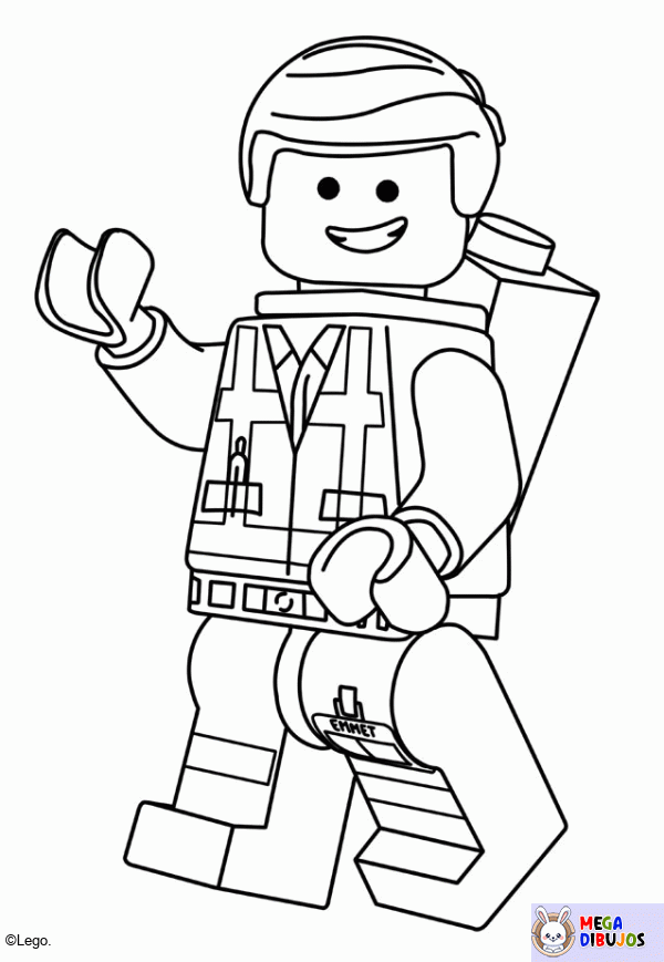 Dibujo para colorear Emmet