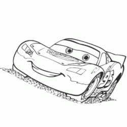 Dibujo para colorear Rayo McQueen