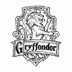 Dibujo para colorear Gryffindor