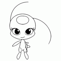 Dibujo para colorear Tikki - Milagrosa