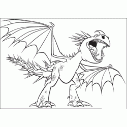 Dibujo para colorear Dragón