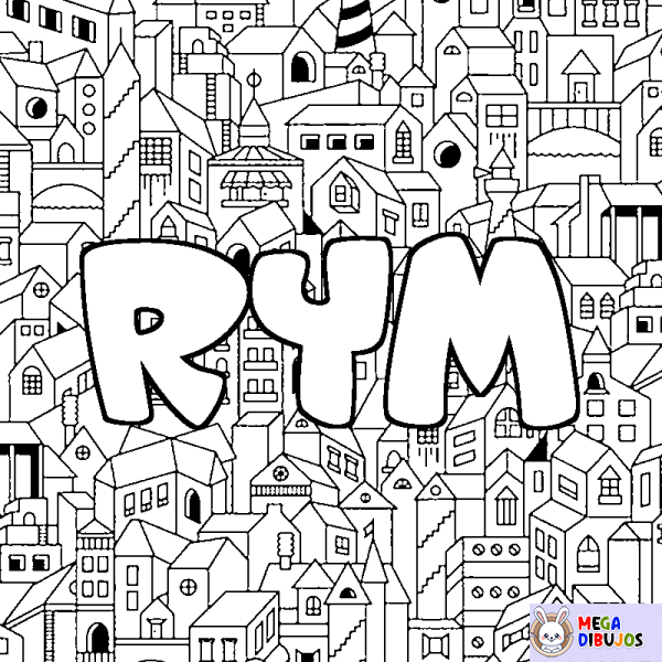 Coloración del nombre RYM - decorado ciudad