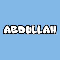 ABDULLAH