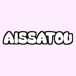 Coloración del nombre AISSATOU