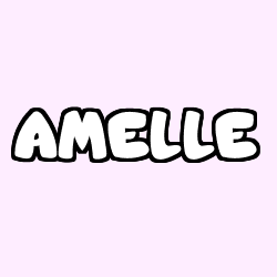 Coloración del nombre AMELLE