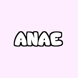 Coloración del nombre ANAE