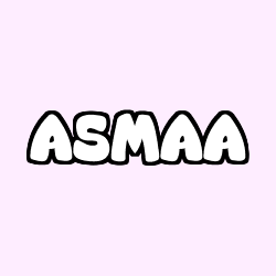Coloración del nombre ASMAA