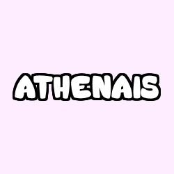 Coloración del nombre ATHENAIS