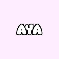 Coloración del nombre AYA