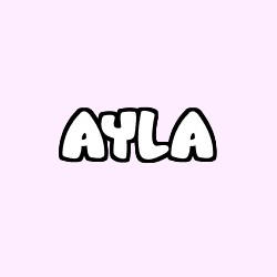 Coloración del nombre AYLA