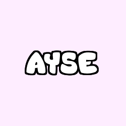 Coloración del nombre AYSE