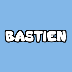 Coloración del nombre BASTIEN