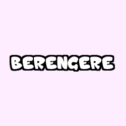 Coloración del nombre BERENGERE