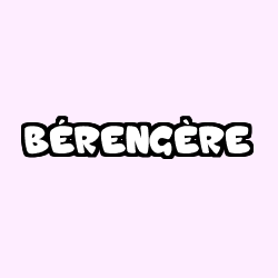 Coloración del nombre BÉRENGÈRE