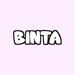 Coloración del nombre BINTA