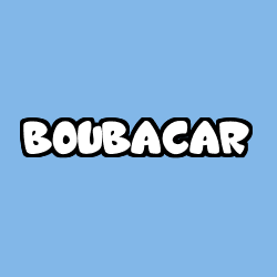 Coloración del nombre BOUBACAR