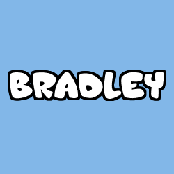 Coloración del nombre BRADLEY