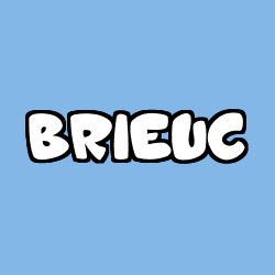 Coloración del nombre BRIEUC