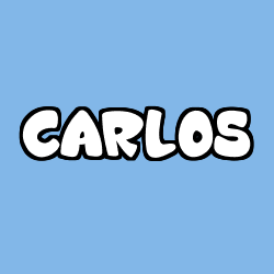 Coloración del nombre CARLOS