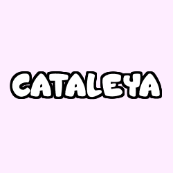 Coloración del nombre CATALEYA