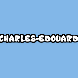 Coloración del nombre CHARLES-EDOUARD