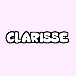 Coloración del nombre CLARISSE