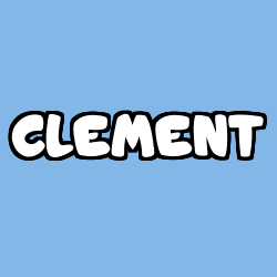 Coloración del nombre CLEMENT