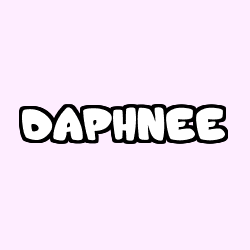 Coloración del nombre DAPHNEE