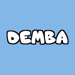 Coloración del nombre DEMBA