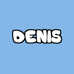 Coloración del nombre DENIS