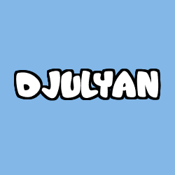 Coloración del nombre DJULYAN