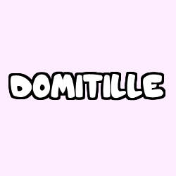 Coloración del nombre DOMITILLE