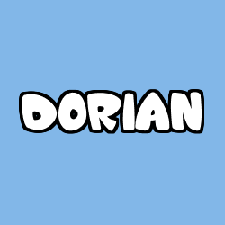 Coloración del nombre DORIAN