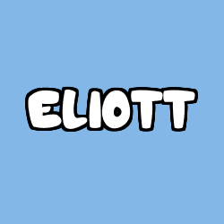 Coloración del nombre ELIOTT