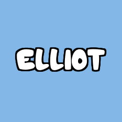 Coloración del nombre ELLIOT