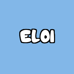 Coloración del nombre ELOI