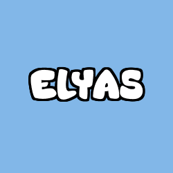 Coloración del nombre ELYAS