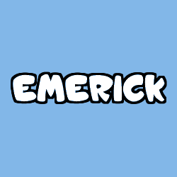 Coloración del nombre EMERICK