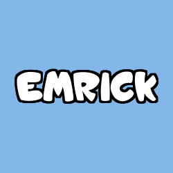 Coloración del nombre EMRICK