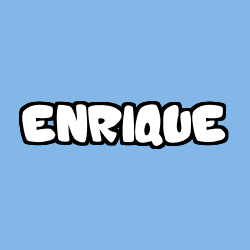 Coloración del nombre ENRIQUE