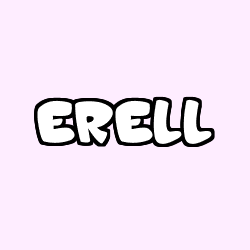 Coloración del nombre ERELL