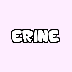 Coloración del nombre ERINE