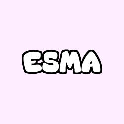 Coloración del nombre ESMA