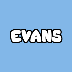 Coloración del nombre EVANS